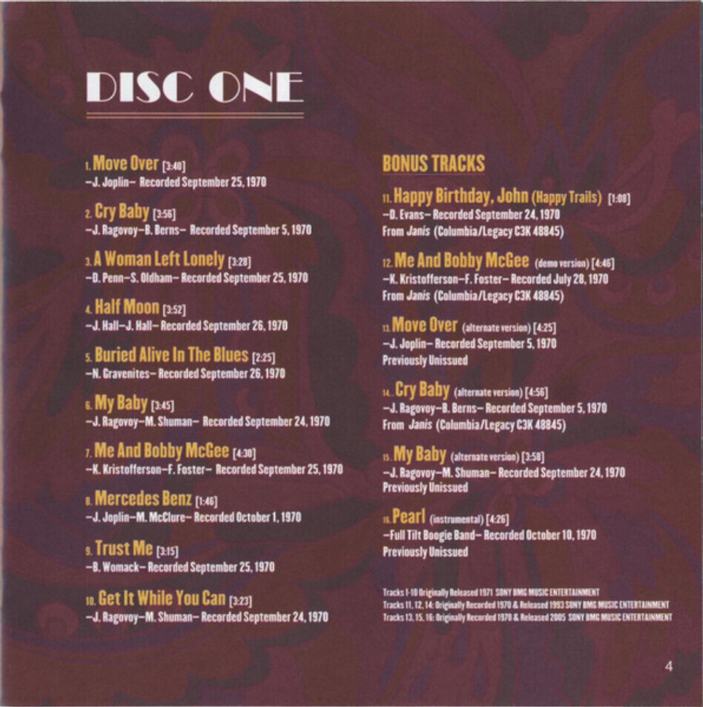 Janis Joplin / Pearl (Deluxe Edition)(2CD)