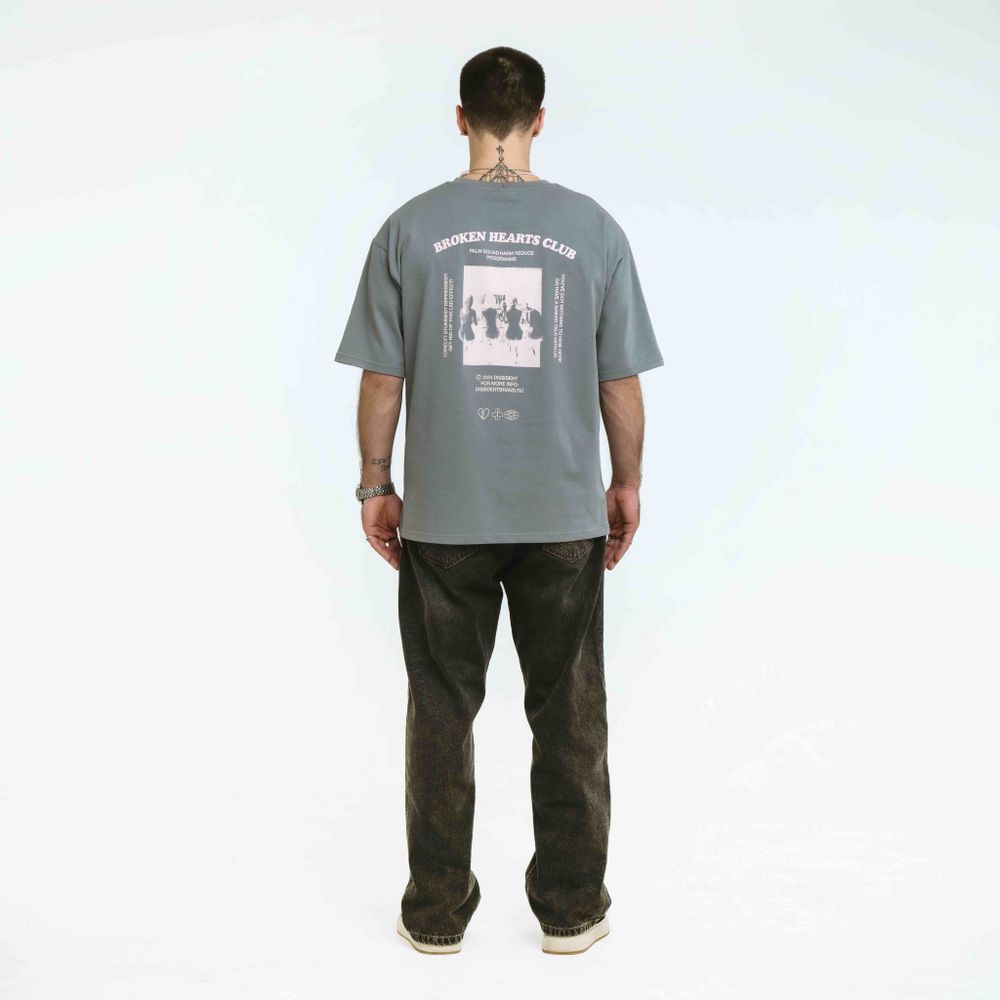 Футболка Dissident BHC серая