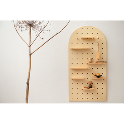 Полка настенная 60х120см Bergenson Bjorn Shely светлое дерево