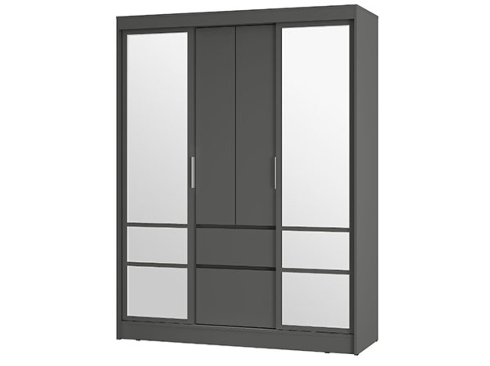 Шкаф-купе ШКК-06 МС Симпл графит