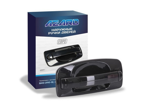 Ручка наруж. /2110, 2170/ ЕВРО /не крашен/ (4 шт) (AZARD)