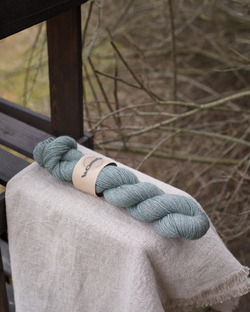 Носочный меринояк "Нежно-голубой"