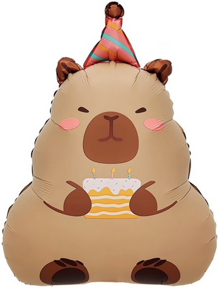 Капибара с тортиком, в уп.