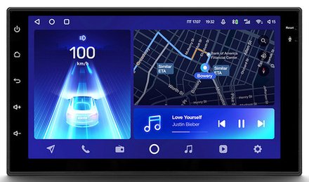 2DIN магнитола (экран 7") - Teyes CC2+ Android 10, ТОП процессор, 4G SIM-слот
