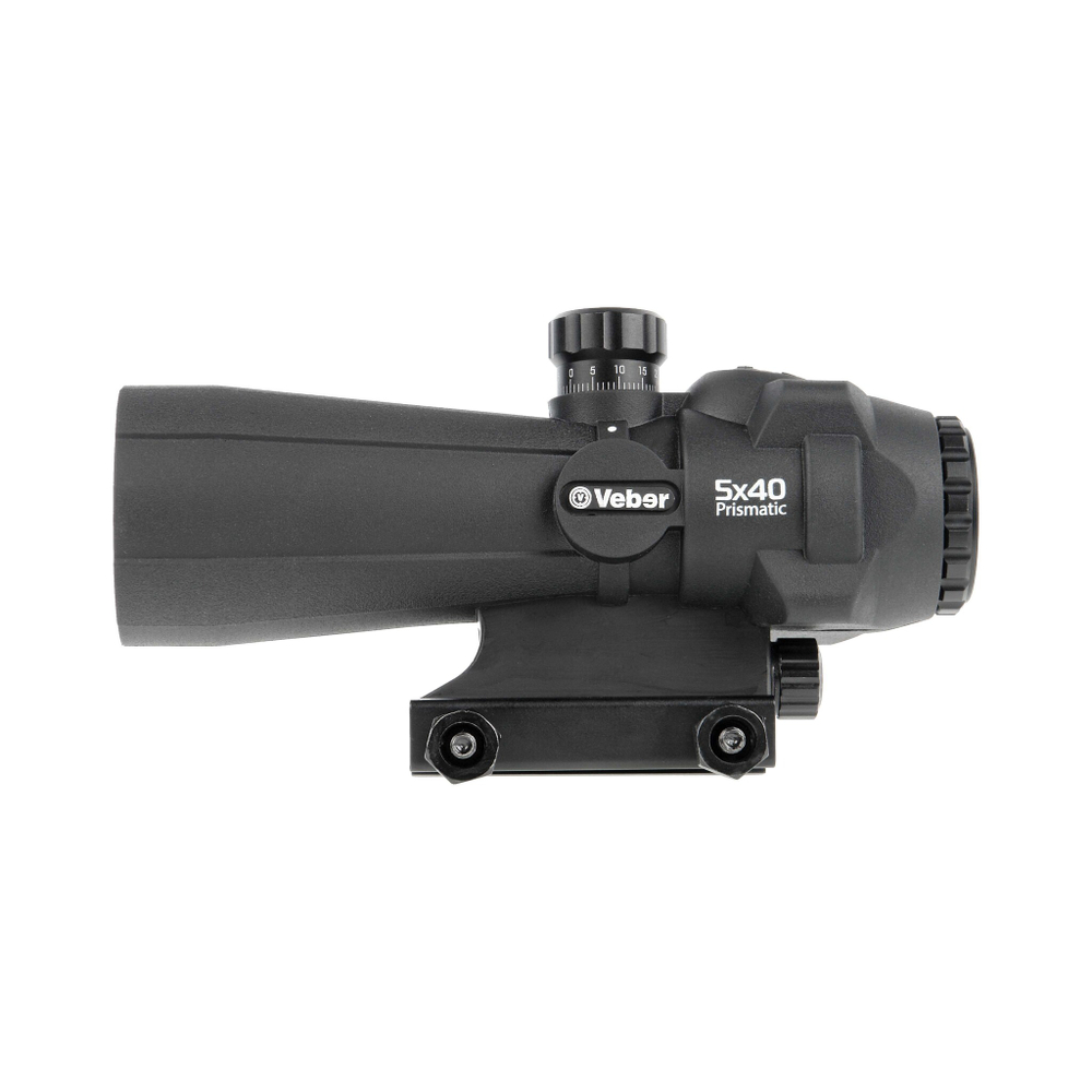 Прицел оптический Veber Wolf Prismatic 5х40 RGB
