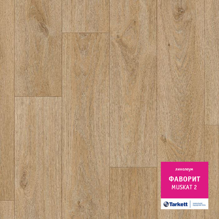 Линолеум Tarkett ФАВОРИТ MUSKAT 2, Ширина рулона: 3,1м