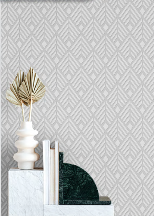 Панель ПВХ термопечать Нордик графит 404 2700х250 мм