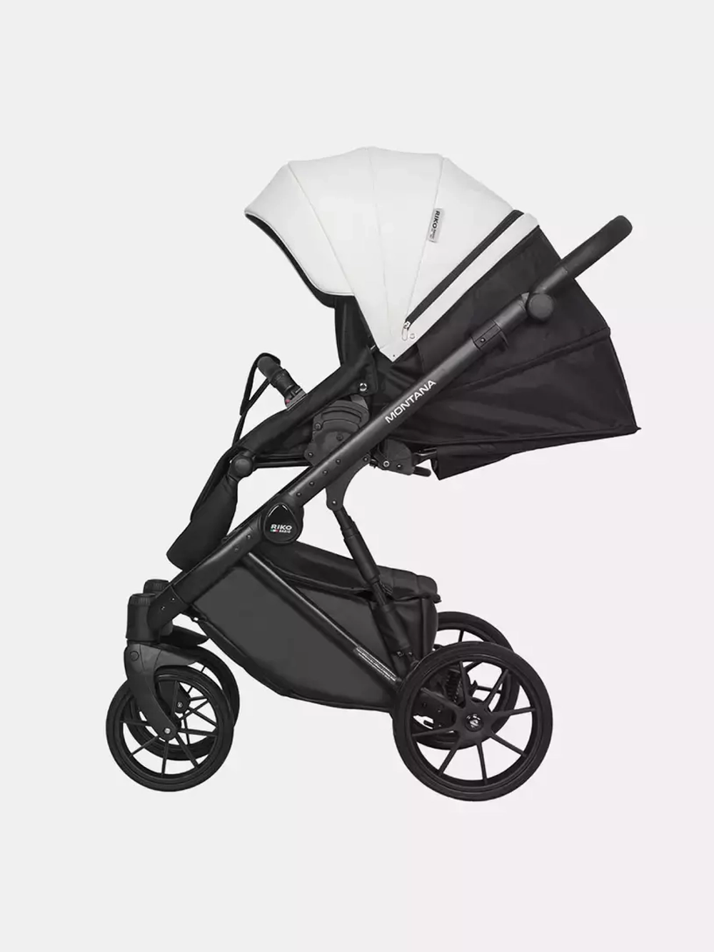 Коляска MONTANA ECCO (2 в 1) (RIKO BASIC) 11 White (белый)