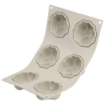 Форма силиконовая для приготовления пирожных bollicine, 17х30 см