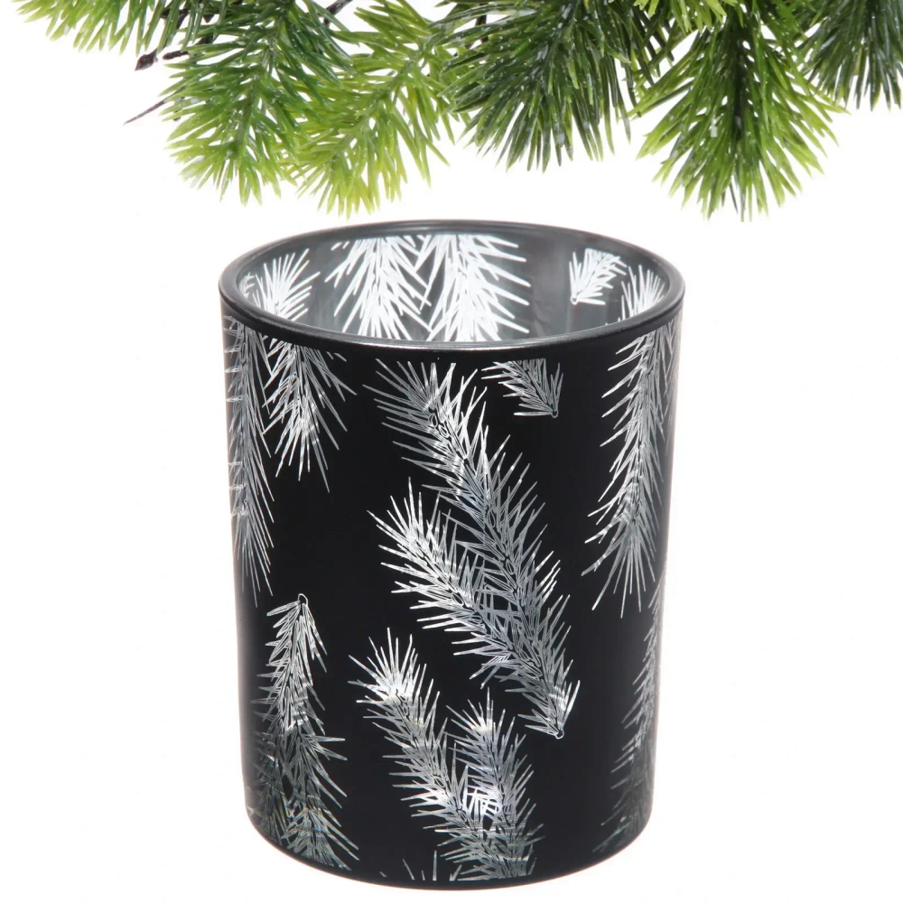 Подсвечник «Волшебная ветвь» 10*12,5 см, Черный