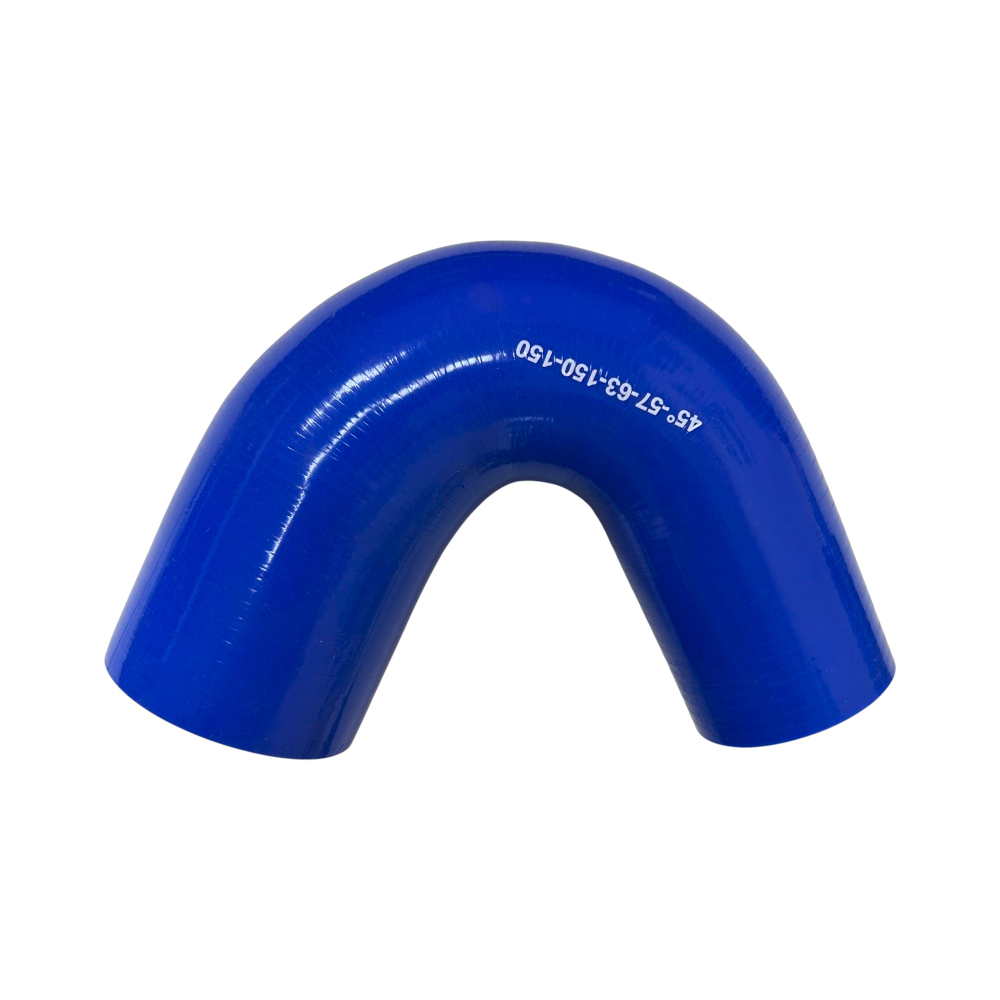 Патрубок силиконовый угловой 45° с переходом