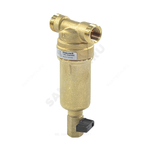 Фильтр сетчатый T-образный латунь Ду 20 Ру25 Тмакс=80 oC G3/4" НР FF06 с краном Honeywell-Braukmann FF06-3/4"AAM