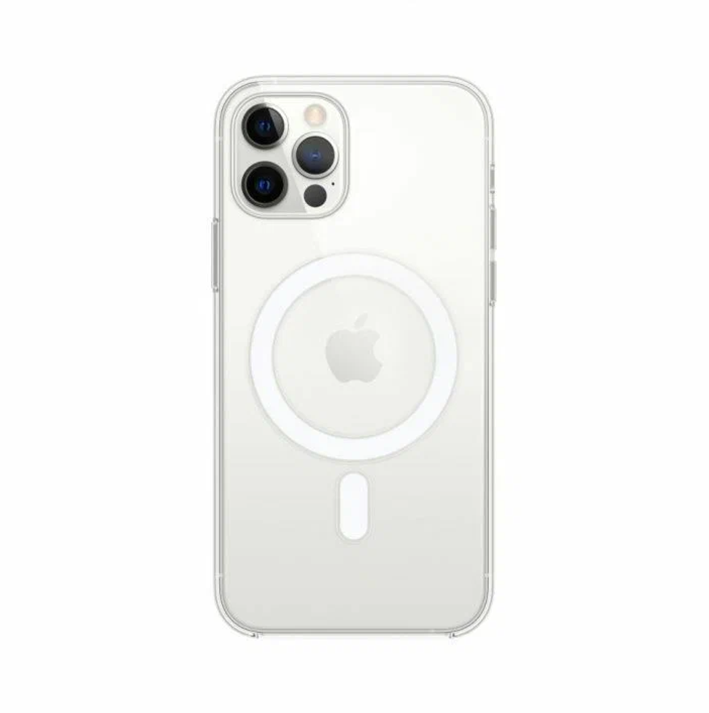 Силиконовая накладка Clear Case MagSafe IPhone 12 Pro Max