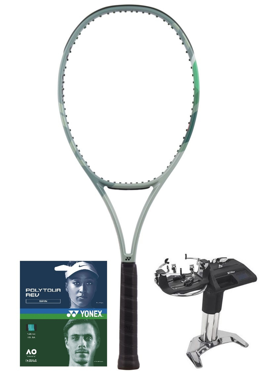 Теннисная ракетка Yonex Percept 100 (300g) + Струны + Натяжка