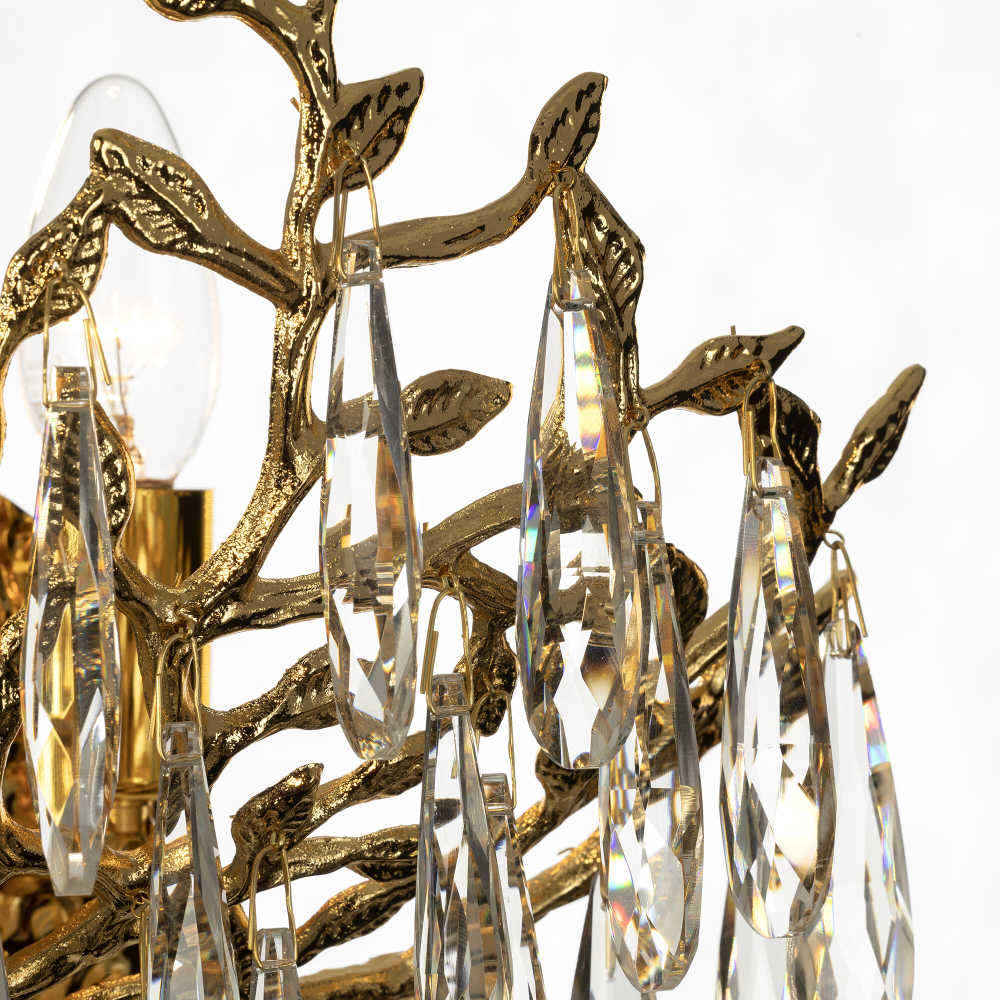 Citilux RITZ CL310022 Бра хрустальное Золото