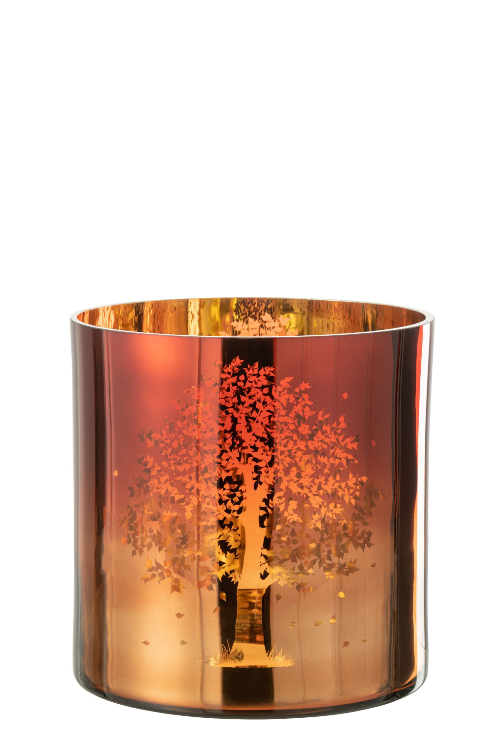 Подсвечник "Дерево" 24,5x24,5x24,5см