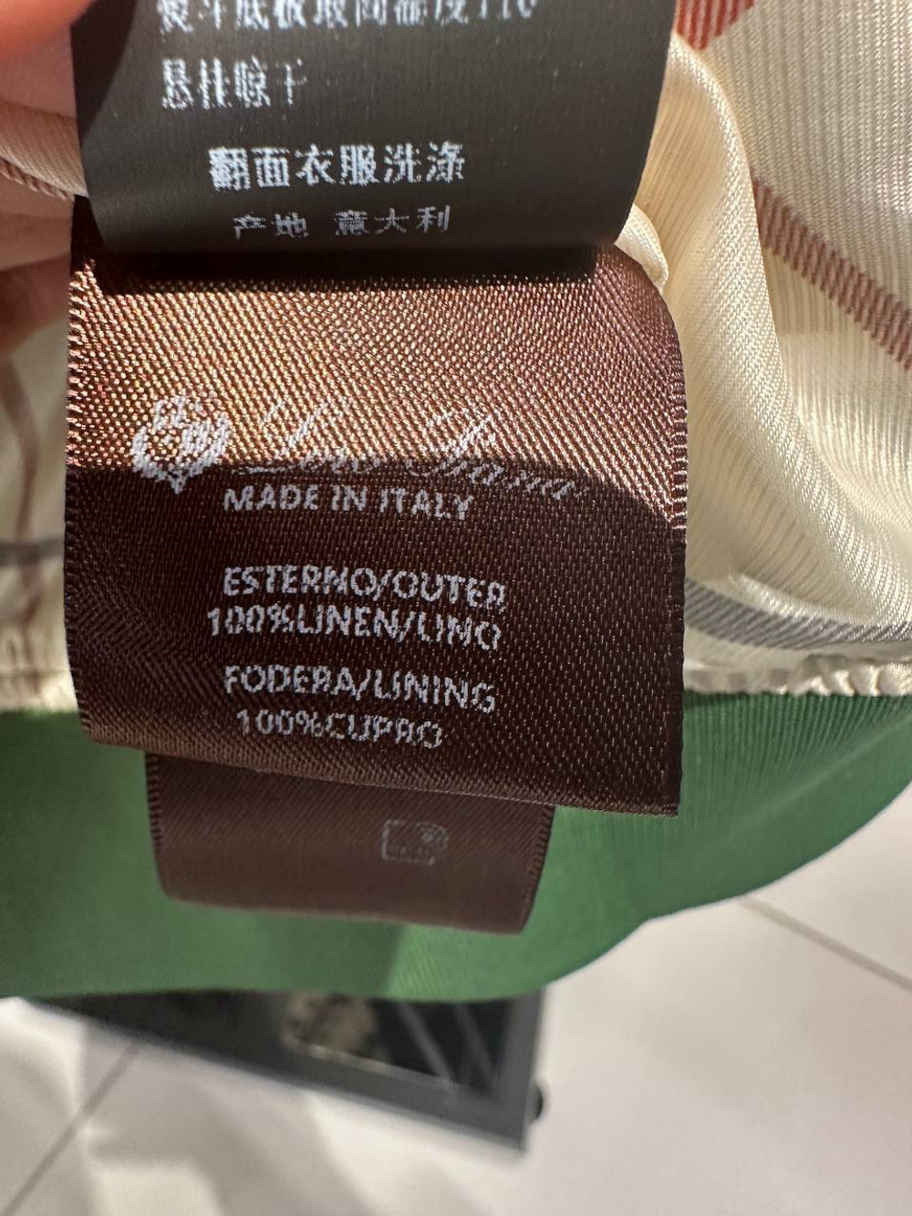 Льняная ветровка Loro Piana