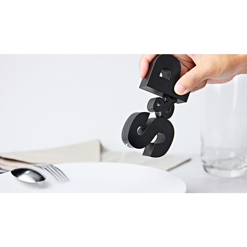 Набор для специй s&p, черный