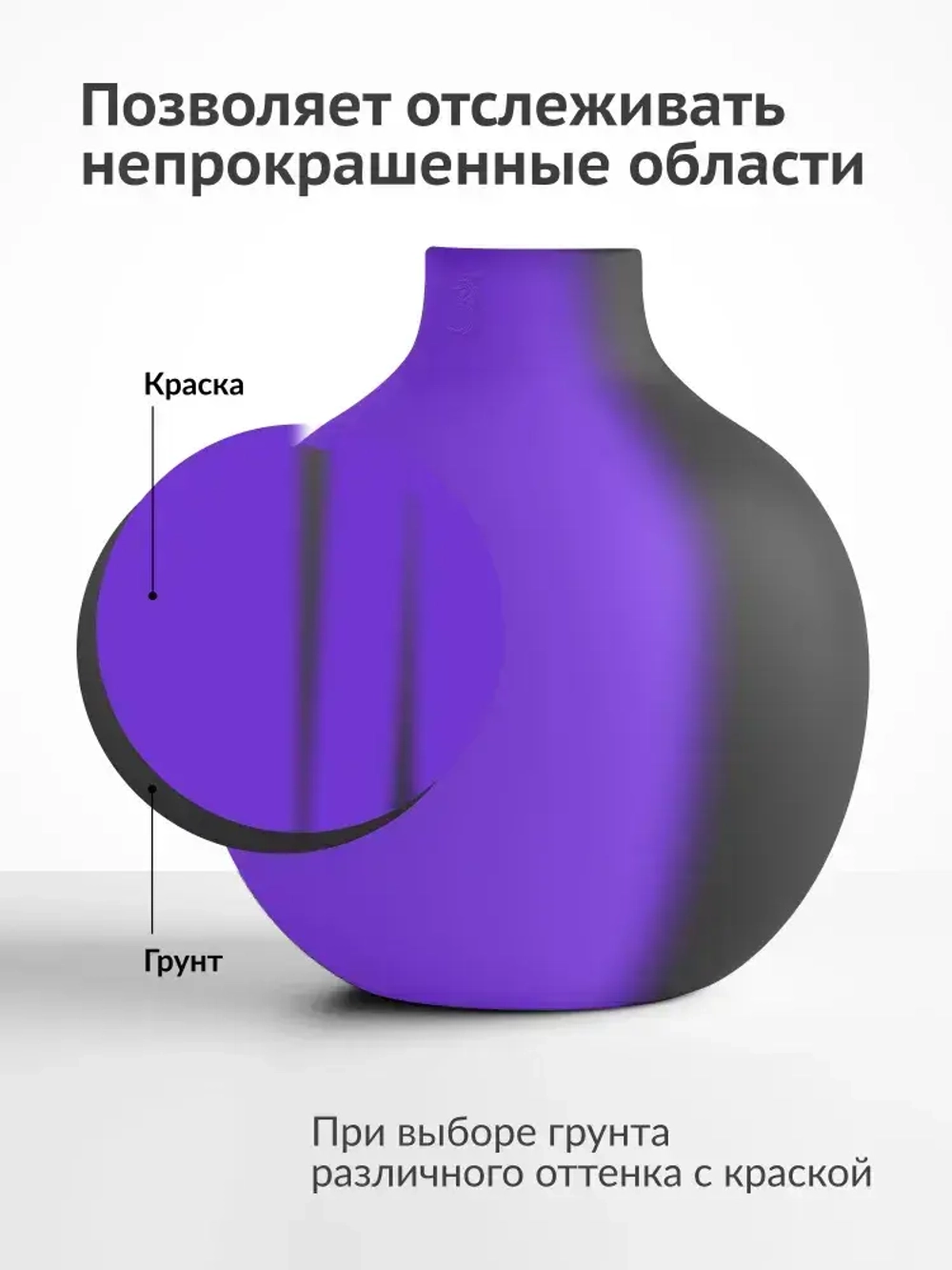 Грунтовка KUDO "Грунт акриловый универсальный быстросохнущий", аэрозоль, баллончик 520 мл, черный