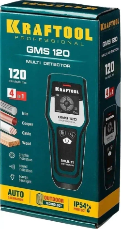 Детектор универсальный GMS 120, ЖК дисплей