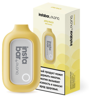Купить Одноразовый Pod instaBar - Яблоко Персик (5000 затяжек)
