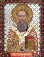 "Икона Святителя Григория Богослова"-ЦМ-1212 вышивка