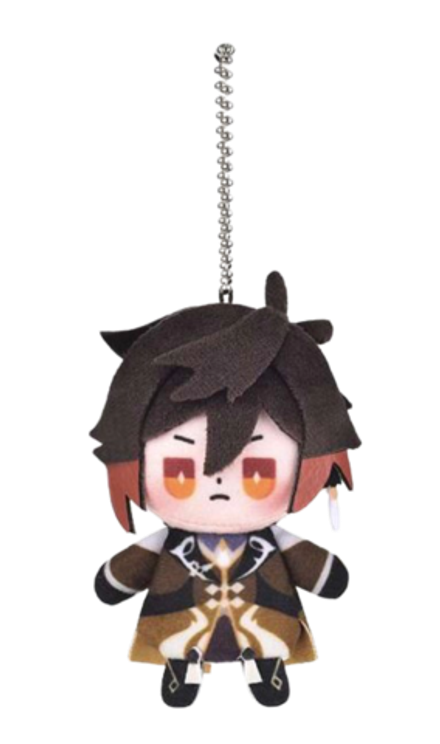 Брелок плюшевый Genshin Impact Finger Puppet Zhongli