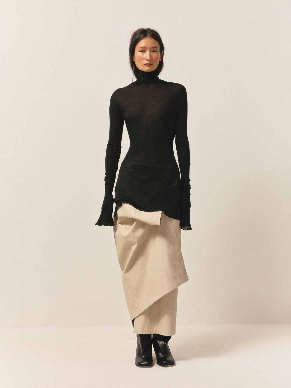 Бадлон из тенсела и кашемира