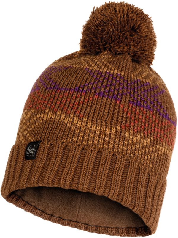 Шапка вязаная с флисом Buff Hat Knitted Polar Garid Tundra Khaki Фото 1