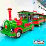 Безрельсовый аттракцион «Изумрудный Карнавал» 2 вагона, 17 мест, с музыкой