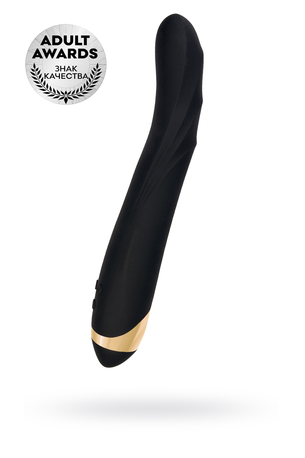 Вибратор с ротацией waname tornado черный 25 см
