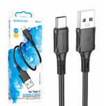 Кабель USB - TypeC BOROFONE BX80 (черный) 1м