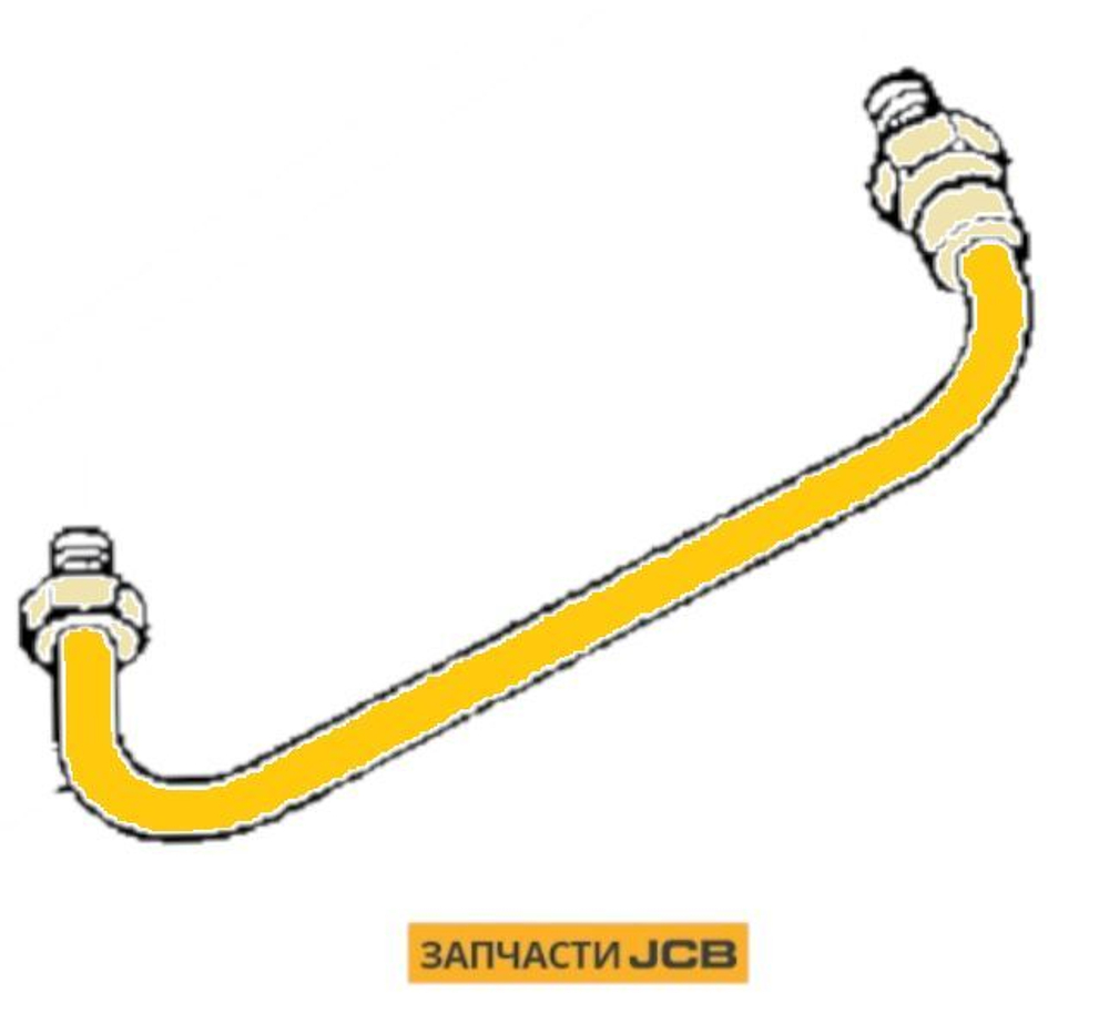 Трубка КПП JCB 445/36000