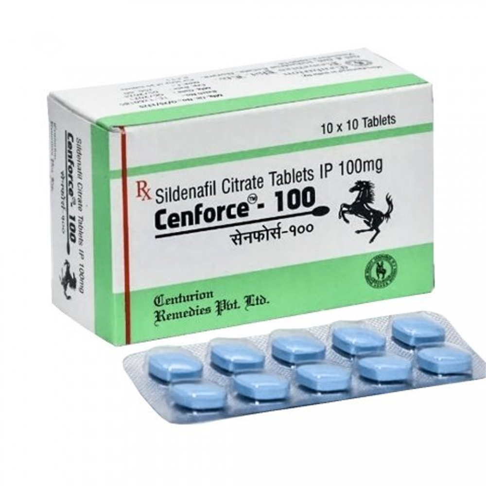 Препарат для усиления потенции Cenforce 100 mg (10 шт.)
