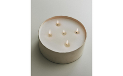 Декоративная свеча Zara Home, 8х25х25 см, керамика, 2392/065