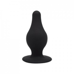 Анальный плаг черный  MODEL 2 от SILEXD (S: 7,2*3 см.)