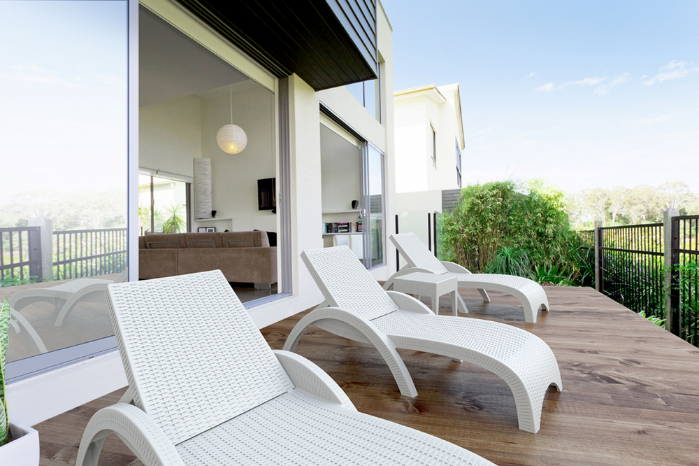 Шезлонг пластиковый GS 1009 (Fiji)