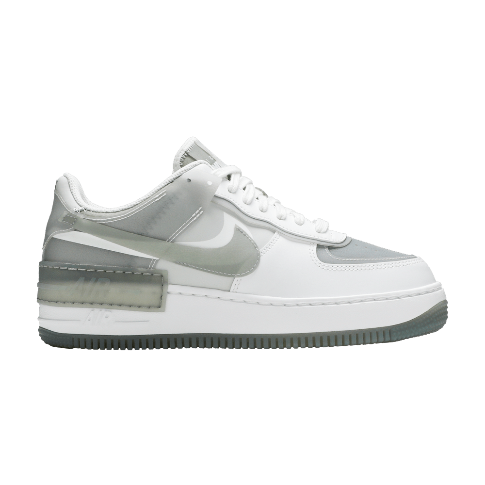 Кроссовки Nike Air Force 1 Shadow Particle Grey (Женская размерная сетка)