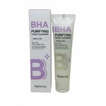 очищающая пенка для умывания FarmStay BHA Purifying Foam Cleanser.