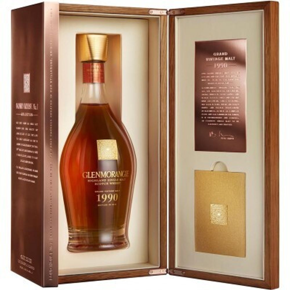 Виски Гленморанджи Гранд Винтаж Молт Виски Гленморанджи Гранд Винтаж Молт