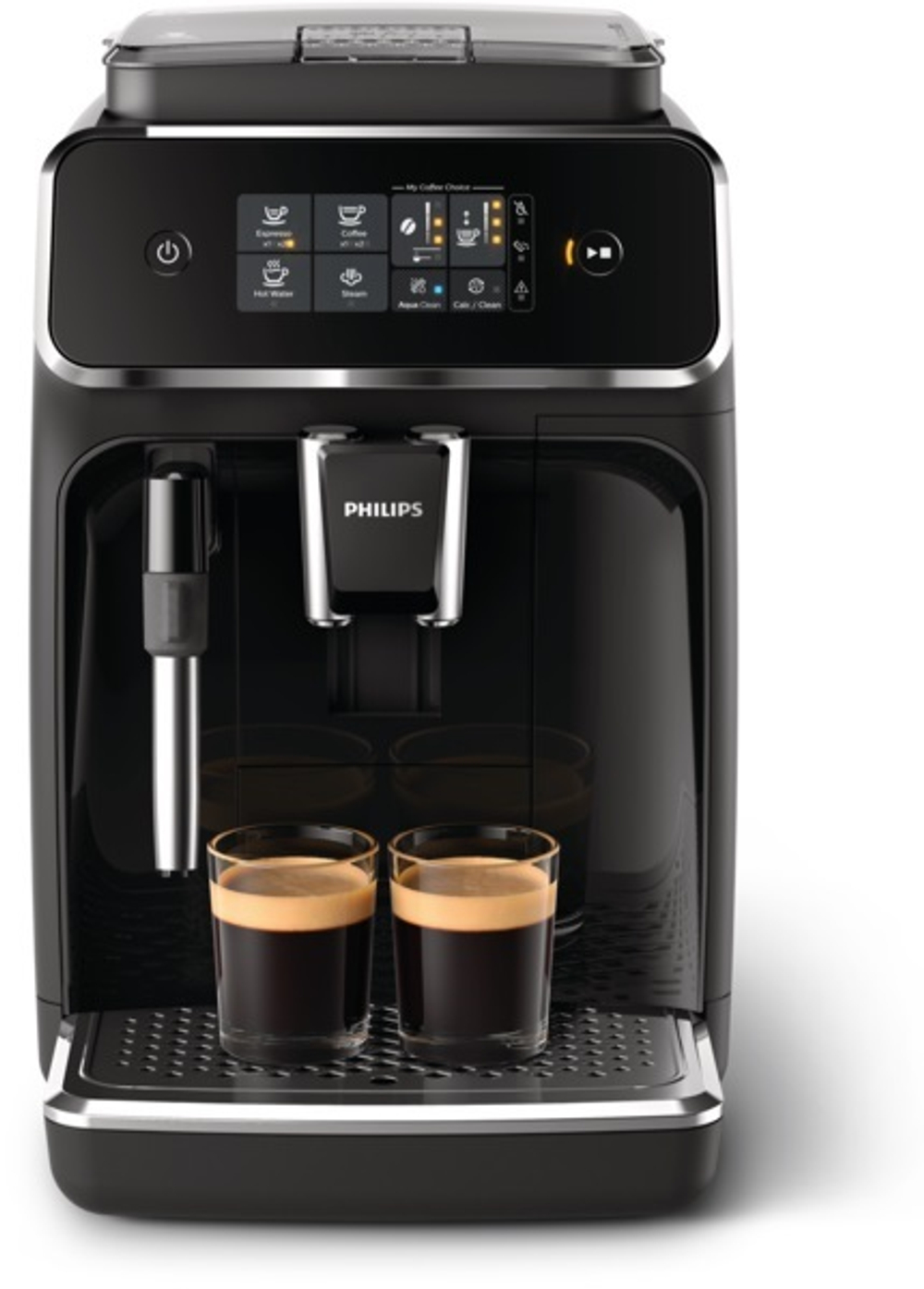 Кофемашина Philips EP2224/40 Series 2200, черный/светло-серый