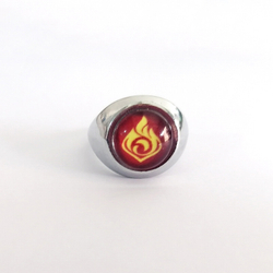 Кольцо "Genshin Impact / Геншин" со стихиями