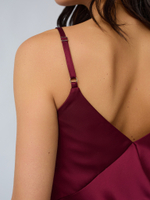 Платье-комбинация на тонких бретелях