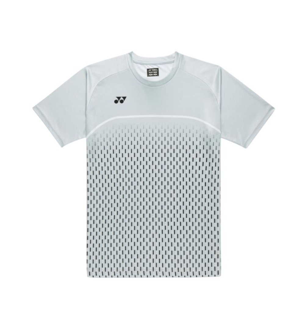Теннисная футболка Yonex Practice - silver gray