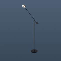 Торшер Norr 165 см, черный