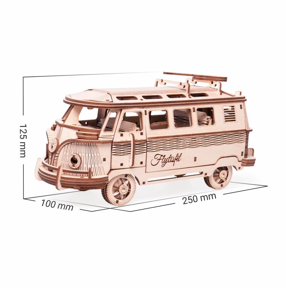 Деревянный конструктор Фургон Флайтисфил (Lemmo)