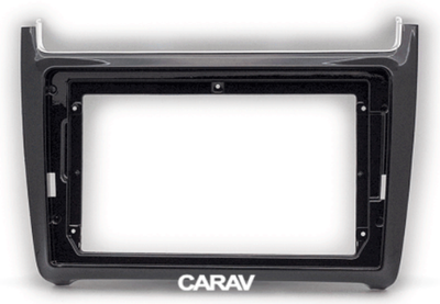 РАМКА VOLKSWAGEN Polo 09-20 9" черная глянц CARAV 22-1532