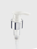 Дозатор белый с серебряной юбкой 24/410