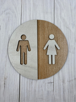 Табличка на туалет Премиум