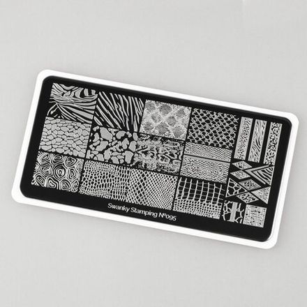 Swanky Stamping Пластина для стемпинга 095